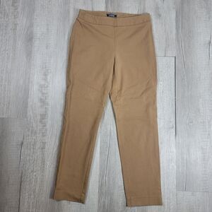 Lands' End Tan Woven Bi-Stretch Pencil Pant